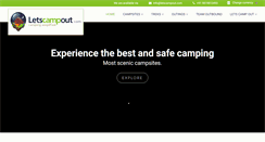 Desktop Screenshot of letscampout.com